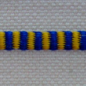59ws Yellow & Dark Blue Headbands - 100 metres