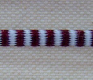 66ws Maroon & White Headbands - 100 metres