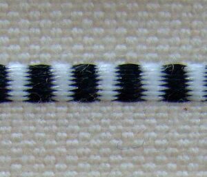 69ws Black & White Headbands x 1 metre