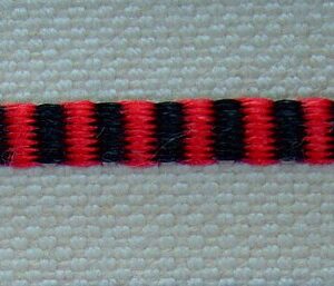 53ws Red & Black Headbands - 100 metres