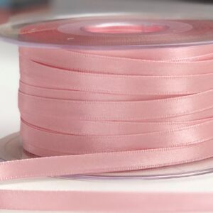 Baby Pink Ribbon - 7mm (per metre)