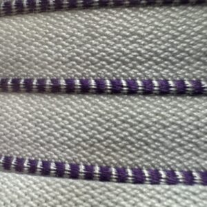 004 Purple & White Headbands