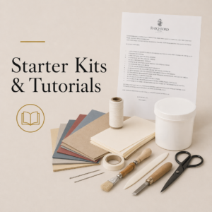 Starter Kits & Tutorials for Bookbinding